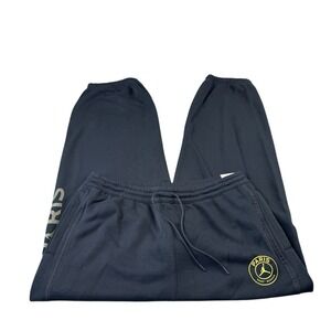 Jordan X Paris Saint Germain PSG Black Sweatpant Size 2XL NWT
